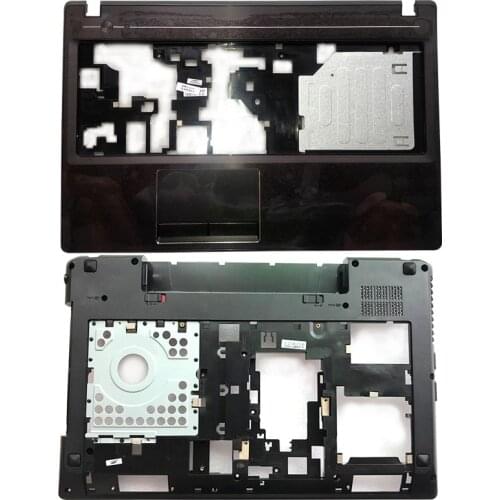 NEW Laptop Palmrest Upper Case/Bottom Case For Lenovo IdeaPad G580 G585 AP0N2000410 AP0N2000324 AP0N2000100