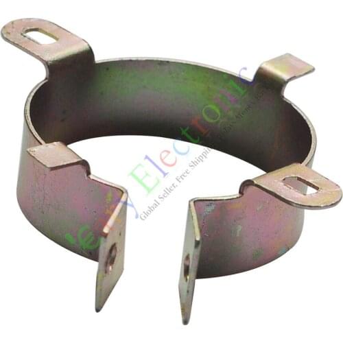 Wholesale and retail 20pc 42mm Film Electrolytic Can Capacitor metal Clamp Tube sockets audio amp DIY free shipping