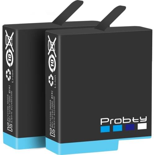 Original probty For GoPro Hero 8 Hero 7 Hero 6 black battery Fully Decoded 1680mAh GOPRO Hero8 hero7 hero6 Battery