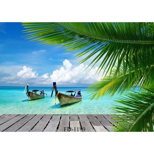 Island beach natural scenery coast scenery life art bathroom photography background