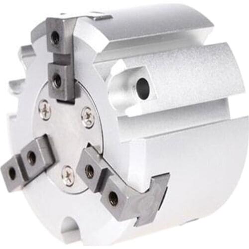SMC type three-prong pneumatic finger cylinder gripper MHS3-100D