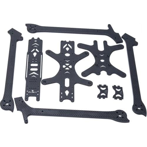 IFlight DC10 V2 FPV Frame Replacement Part for side plates/top plate/bottom plate/middle plate/front arm/rear arm/screws pack