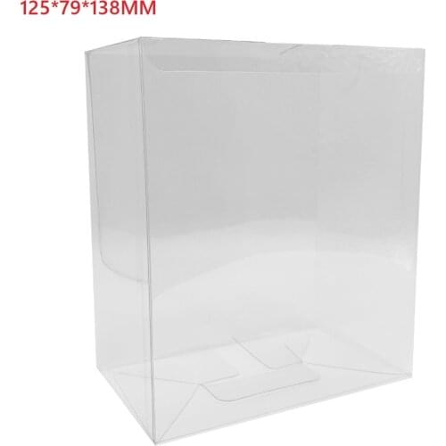 Ruitroliker 50Pcs Protector Case Clear Plastic Protection Case Sleeve display Box Compatible for Pokemon Booster Box