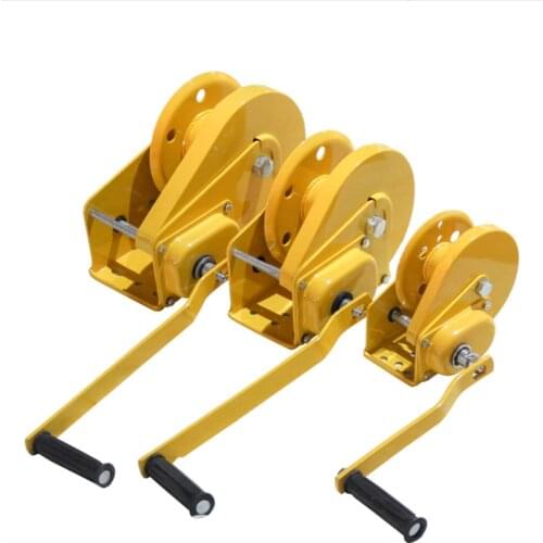 1200-2600 Hand-Cranked Winch, Self-Locking, Brake-Type, Manual Winch, Domestic Hand-Cranked Winch, Traction Machine, Hand-Cranke