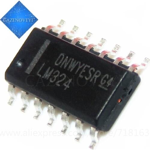 20pcs/lot LM324DR2G LM324DT LM324DR LM324 SOP-14 In Stock