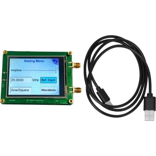 35-4400M/137.5-4400M ADF4351 ADF4350 RF Signal Source Signal Generator Wave/Point Frequency Press Sn LCD Display Control