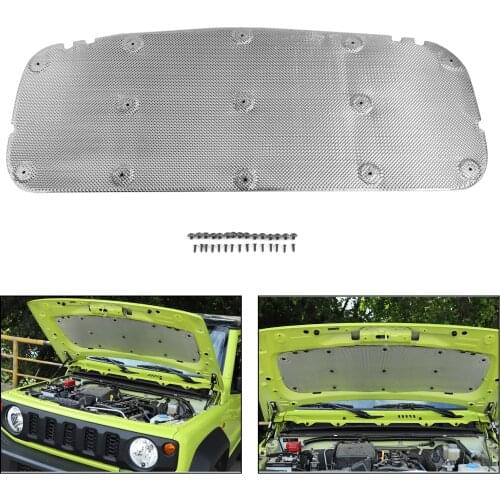 Artudatech Engine Hood Sound Heat Insulation Cotton Pad Fits For Suzuki Jimny 2019 2020 Accessories