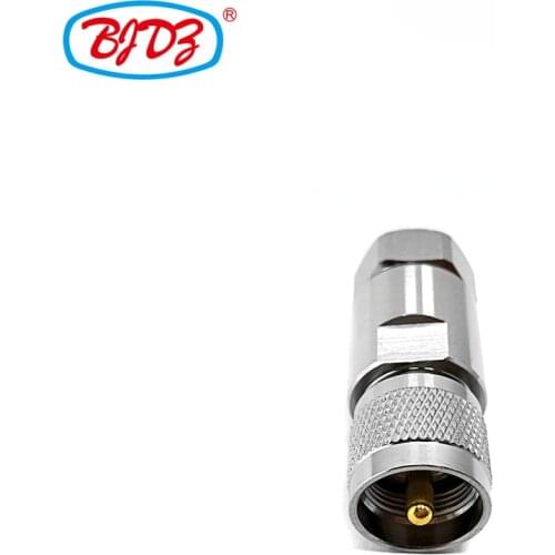 Free Shipping RF Coaxial UHF Connector UHF Male(Plug) Clamp for 1/2 Superflexible Cable