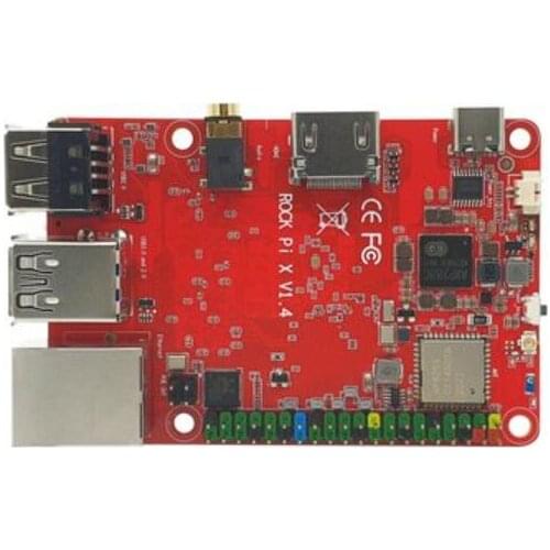 For ROCK PI X quad-core development board supports Windows system Intel Atom X5-Z8300 main chip 4G 64GB