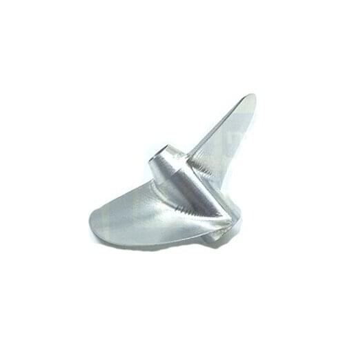 FATJAY RC boat metal 2-blade propeller pitch 1.5 M4 screw inner Diameter 30-42mm outer diameter all aluminum alloy CNC machining