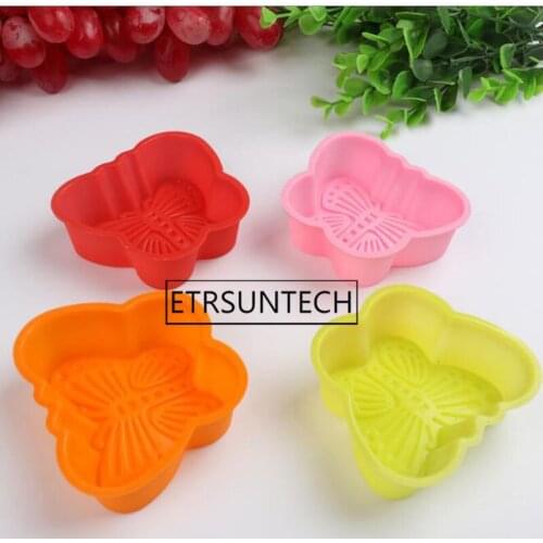500pcs Butterfly Shape Silicone Muffin Cupcake Mold Case Bakeware Maker Mold Tray Baking Cup Liner Baking Molds