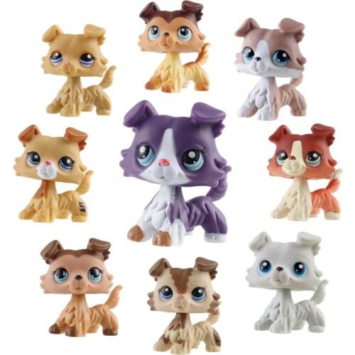 LPS pet shop toy cat collection 41 kinds of short hair tiger cat powder cat big dad sausage sausage dog shepherd toy