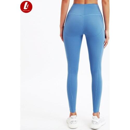 LULUBANANA 25" RHYTHM Women Yoga Leggings No Front Seam Buttery Soft Woman Workout Leggins Pant for Gym Sports Fitness