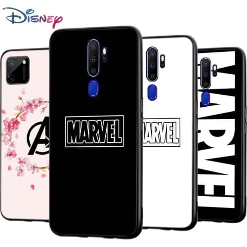 Marvel Logo For OPPO A5 A9 A7 A11X A1K A12 A12E A31 A32 A53 A53S A72 A73 A93 AX7 Pro 2020 Silicone Phone Case