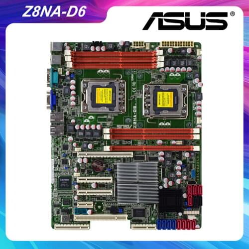 Z8NA-D6 For ASUS LGA 1366 Intel 5500 Motherboard DDR3 Support Two Core i7/Xeon 5500 Series Processor Used PC Motherboard Mining