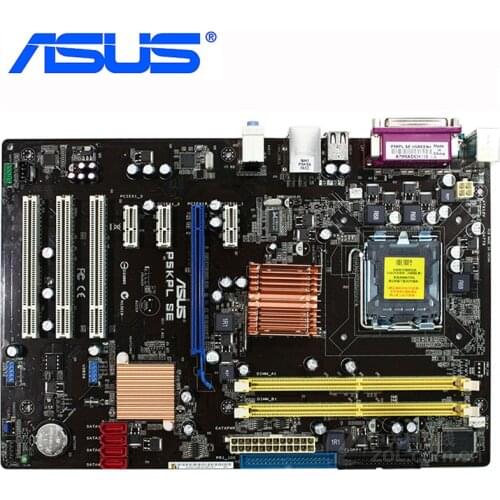 LGA 775 ASUS P5KPL SE Motherboard DDR2 4GB For Intel G31 P5KPL-SE Desktop Mainboard ATX Systemboard SATA II PCI-E X16 Used