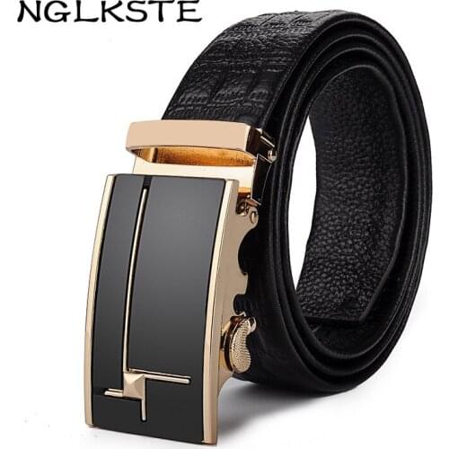 NGLKSTE Leather Belts For Men