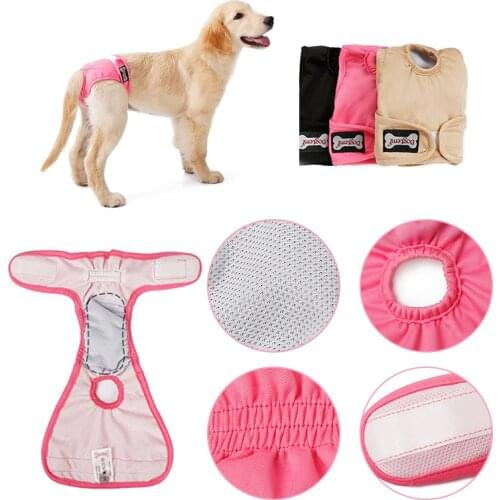 Physiological Pants For Female Dog Sanitary Shorts Pet dog Hygienic Shorts Pet Clothing Dogs Underwear Diaper Dog Pants