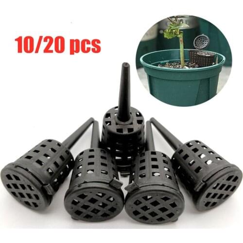 10/20 Pcs Plant Fertilizer Baskets With Lid Orchid Cultivate Park Root Nursery Pots Bonsai Agriculture Aquarium Portable