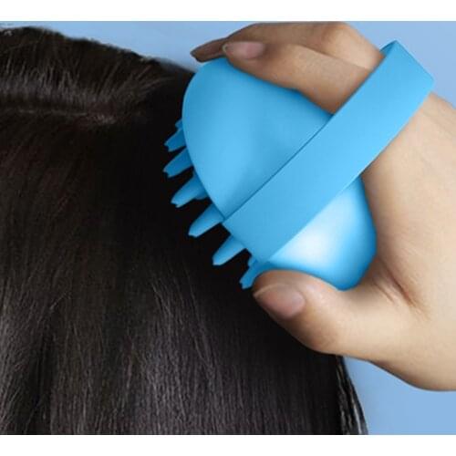 Silicone Head Body Scalp Massage Brush Comb Shampoo Hair Washing Comb Shower Brush Bath Spa Slimming Massage Brush