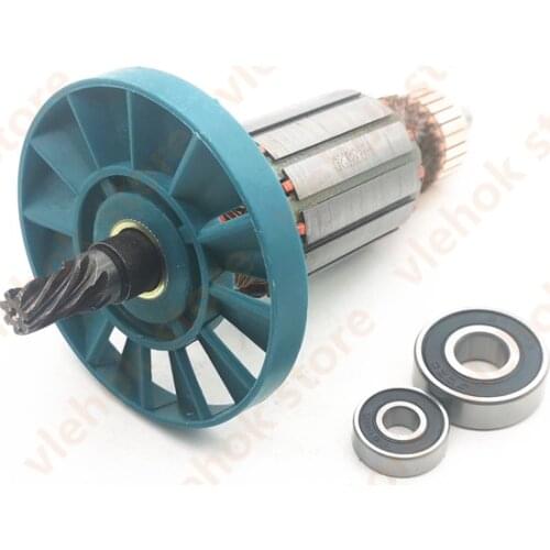 7 teeth AC 220-240V Armature Motor Replace for MAKITA HR3520 3520B 512818-2 512819-0 HR3820 HR3520B Rotary Harmmer