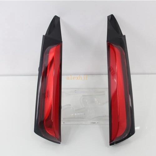 July King LED Rear Column Brake Lights Case for Toyota Fortuner 2016-ON, Light Guide Brake Lights + Night Running Warning Lights