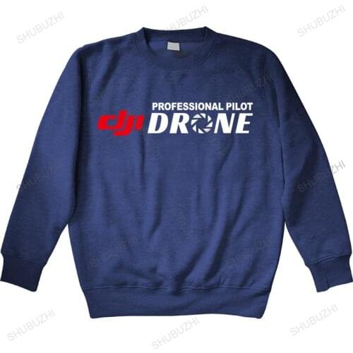 Autumn winter hoodies DJI Professional Pilot Drone mens autumn fashion hoody loose tops Man crew neck hoodie