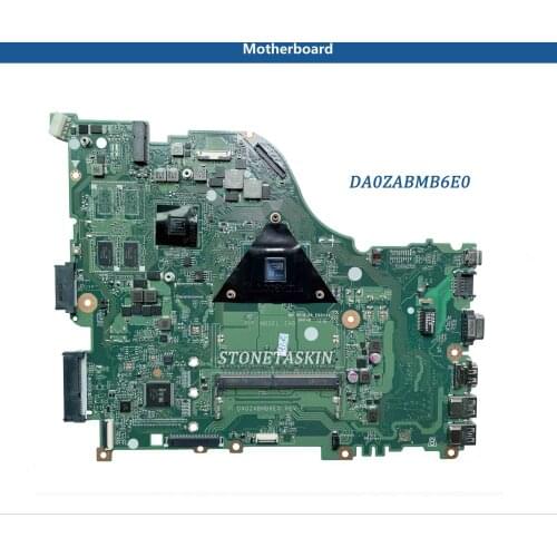 High Quality E5-523 E5-523G for Acer Aspire E5-523 E5-523G Laptop Motherboard DA0ZABMB6E0 DDR4 100% tested
