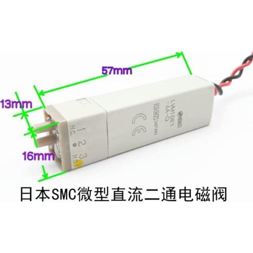 Japan SMC miniature DC f two-way solenoid valve, Mindray blood cell solenoid valve LVM10R1-6A-Q