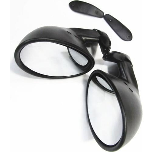 Rear View Mirrors California Style Exterior Hotrod Fit for Chevy Ford Fiat Datsun