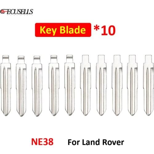 10Pcs/Lot NE38 Modified Flip Remote Key Blank Uncut Blade for Land Rover Range Rove Freelander Defender Discovery