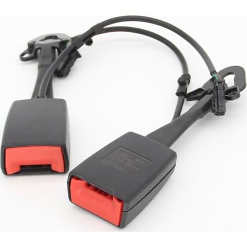 2Pcs Front Seat Belt Buckle Connector Plug Kit Fit For AUDI A6 S6 RS6 8E0857755Q