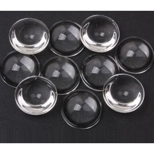 20pcs/lot High Power LED 20mm Convex Lens Optical Acrylic PMMA LED Lens