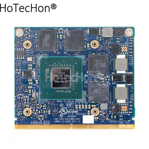 822509-003 828639-001 MXM Quadro M2000M GDDR5 4GB MXM Video Card N16P-Q3-A2 APW50 LS-C395P for HP ZBook 15 G3 / 17 G3