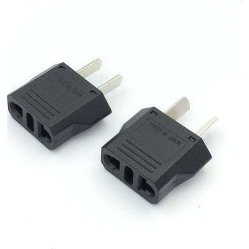 EU Plug Adapter AU Australian American US To EU Euro Travel Adapter Type C Electric Plug Converter Power Sockets Outlet