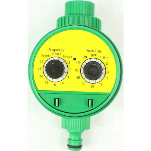 Two Dial Automatic Garden Water Timer Electronic Watering Timer Garden Watering System Timer Garden Irrigation Time Controller