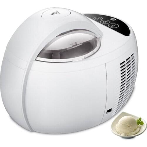 220V 110W Household Ice Cream Machine Automatic 1L Large Capacity DIY Fruit Ice Cream Machine ICM-1000A