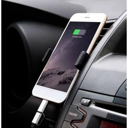 Air Vent Outlet Phone Holder for All Phones Easy to Install Good Compatibility Adjustable 360 Degree Rotation