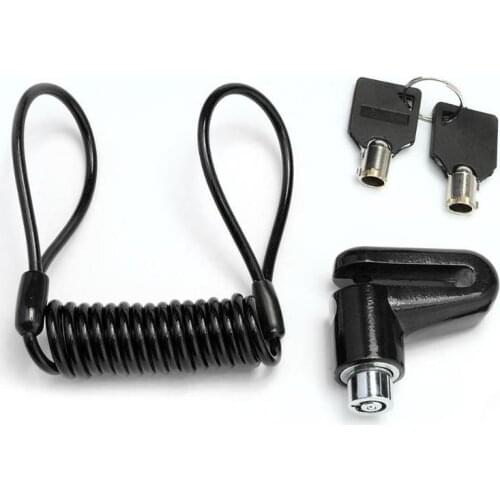 Scooter lock Anti-Theft Disc Brakes Lock with Steel Wire Electric Scooter Skateboard Wheels Lock Disc Brake