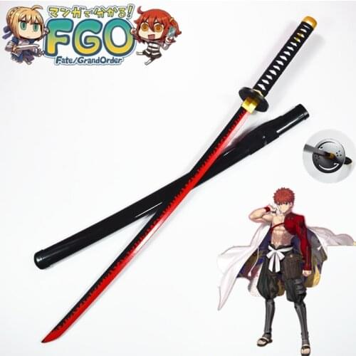 Game Fate/Grand Order FGO Senji Muramasa Wooden Sword Weapon Cosplay Samurai Ninja Katana Prop Toy Birthday Gifts