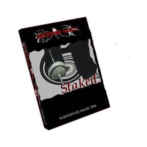 Stake Thru The Foot - Magic Tricks,STAKED,Stage Magic,Menatlism,Close Up,Comedy,Accessories,Classic Magic Toys,Illusions,Gimmick