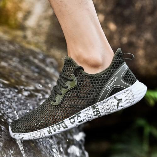 Sneakers Men Barefoot Beach Water Shoes Outdoor Sport Shoes Fishing Swimming Quick-Drying Aqua Shoes Zapatos De Mujer Big Size48