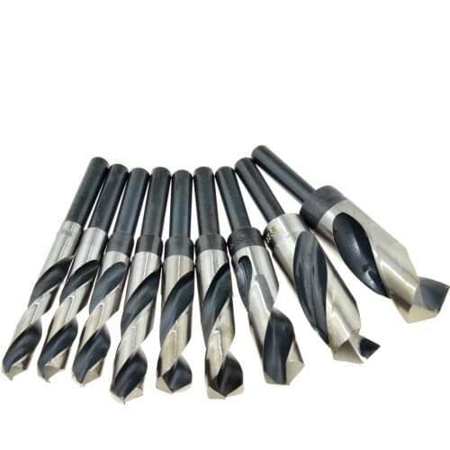 14mm 15mm 20mm 31mm Tip Cutting Diameter 1/2" 13mm Reduced Shank Metal HSS Twist Drill Bit High Speed Steel Drilling Hole Tool