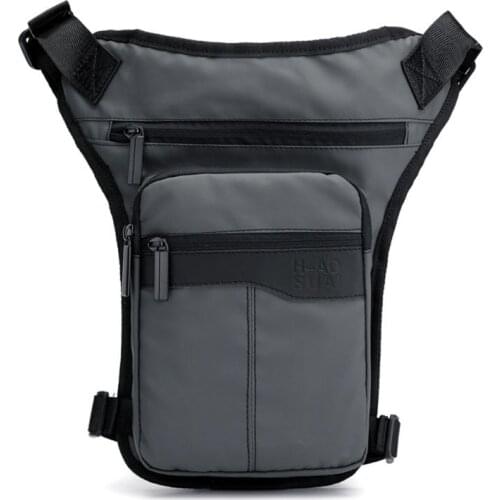 Nylon Motorcycle Hip Belt Waist Fanny Pack Riding Travel Shoulder Messenger Crossbody Bags Thigh Drop Leg Bag Men