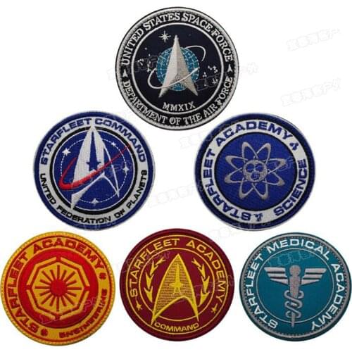 New 3D Embroidery Decal Spaceship American Combat Military Outdoor Clothing Backpack Hat Supplies DIY Decorative Badge Icon