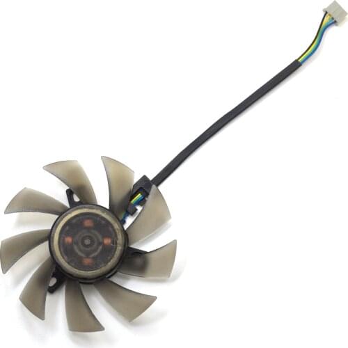 75mm FD7010H12S 4Pin GTX770 Cooler Fan Replace for ASUS GTX660 GTX760 GTX 750 SAPPHIRE HD7850 HD6950 HD6930 HD7970 HD6850 R9 270