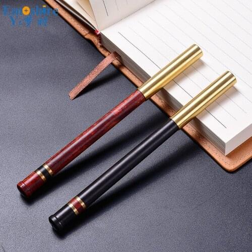 Luxury Golden Ballpoint Pen Cap Wooden Ballpoint Pen Company gifts Custom Logo For Weeding Gifts Classic Ballpoint Pen P778