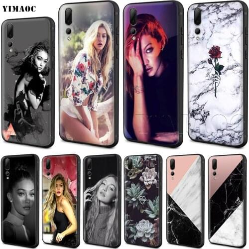 YIMAOC Gigi Hadid Silicone Case for Huawei Honor 6a 7a 7c 7x 8 9 10 Lite Pro Y6 Prime 2018 2017