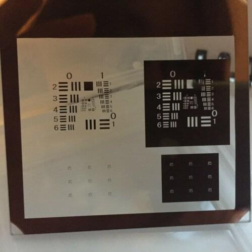 Glass Slide contrast Resolution Targets Stage Board MIL-S-150A 1951 USAF