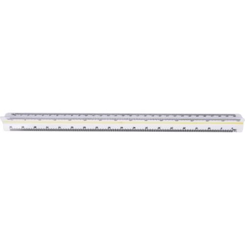 300mm 1:100~1:500Triangular Metric Scale Ruler For Engineer 12.6'' Multicolor Office School Accessories Supplies Stationery